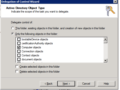 How to Configure Delegation of Cluster Machine Accounts with